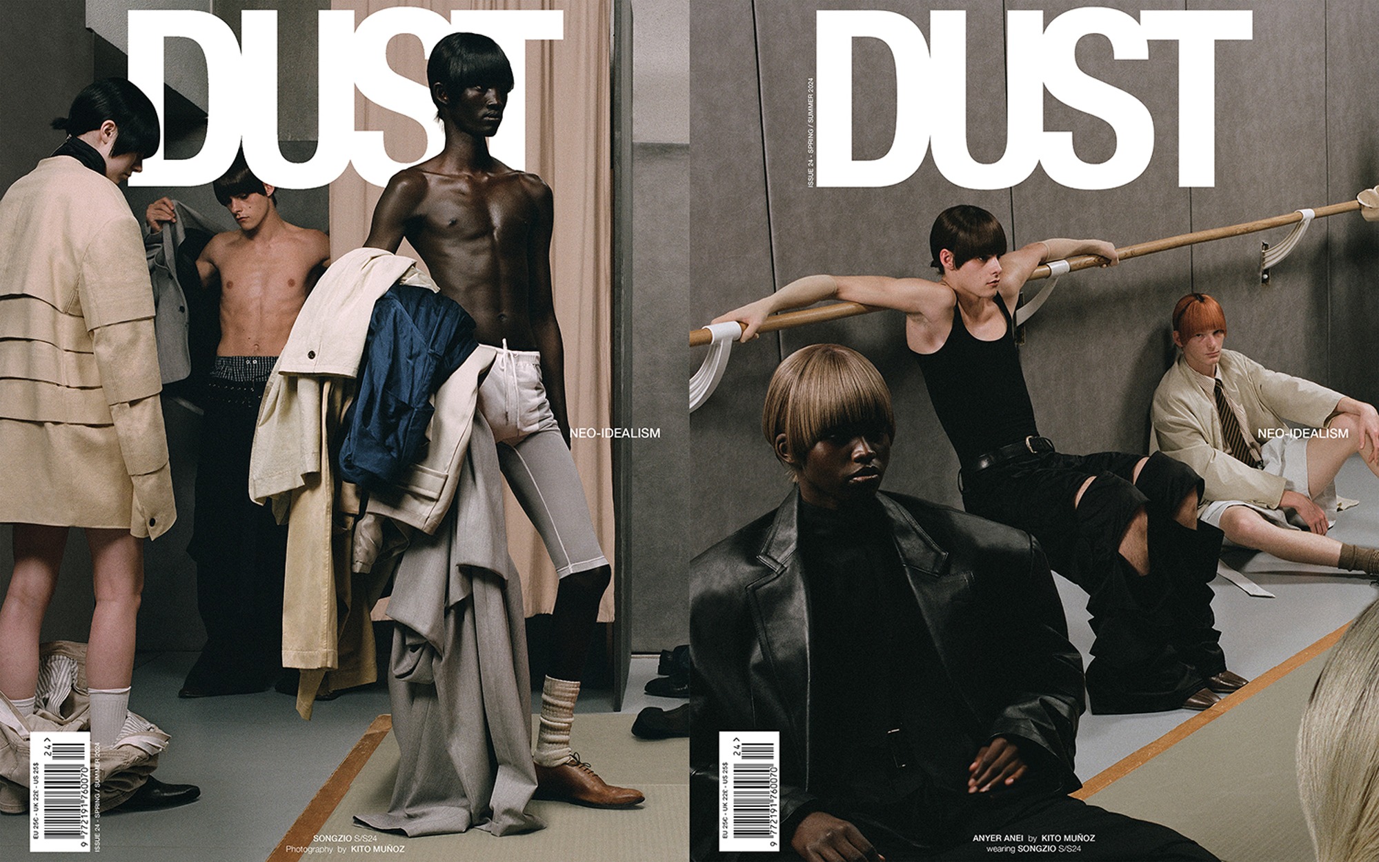 DUST 24FW ISSUE COVER STORYJANUARY 2024NEO IDEALISM ISSUEPARIS, FRANCE